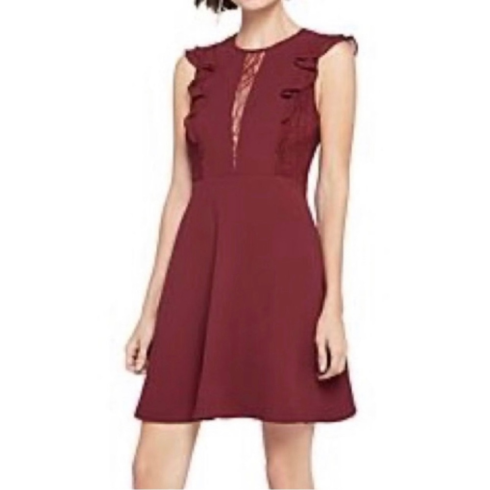 Burgundy Dress